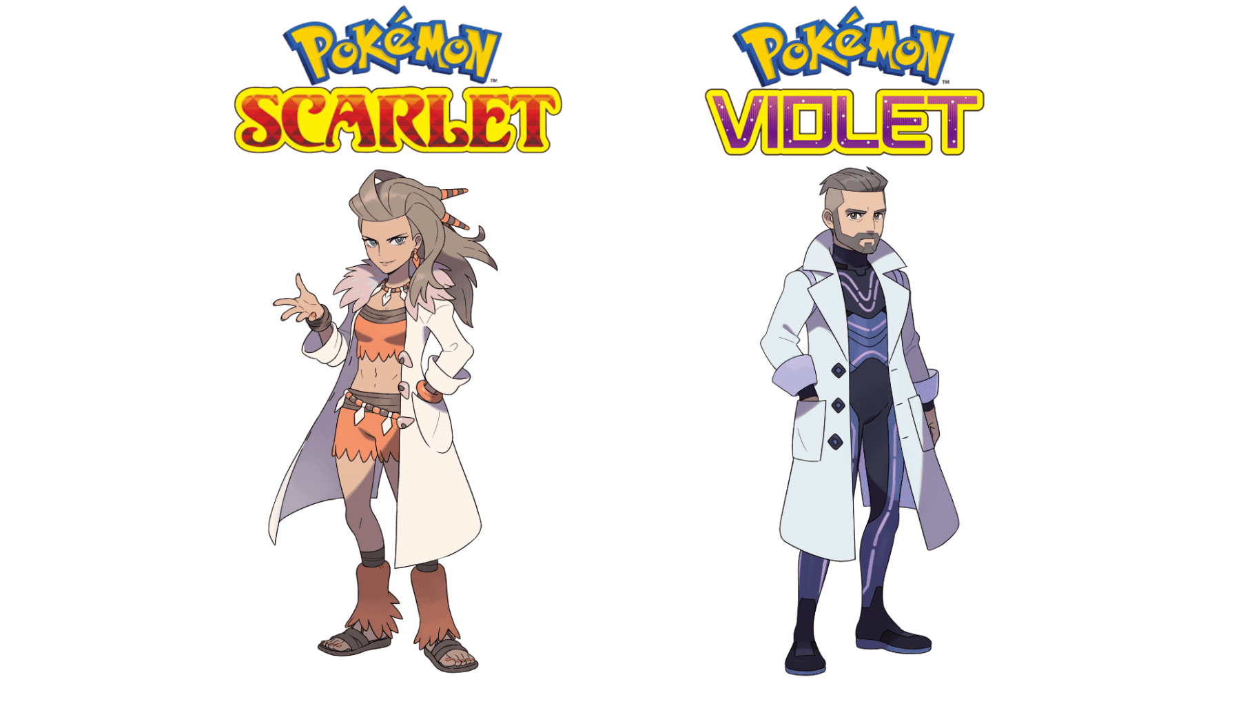 Pokemon Scarlet And Violet Professors Revealed