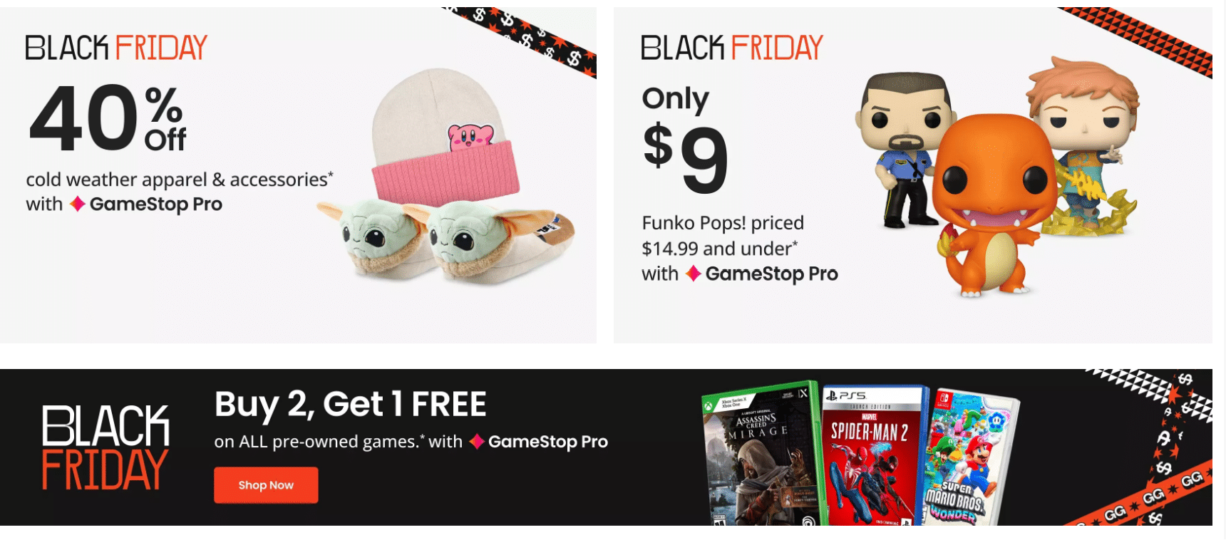 Gamestop Black Friday Gaming Deals