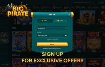 bigPirate log in