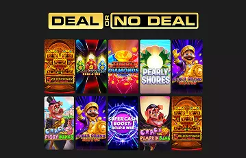 Deal or No Deal has a wide selection of slot games