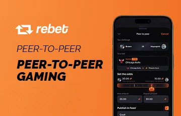 Enjoy peer to peer gaming at Rebet
