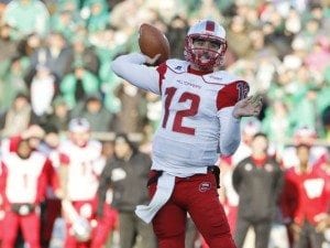 WKU QB Brandon Doughty is a darkhorse NFL quarterback. Can he end his college career with a W? (Courtesy, USA Today)