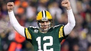 Aaron Rodgers back on top? (Photo by: Fox Sports)