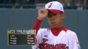 Baseball now consumes a large part of Japan and Latin America. Fireballers in Little League are throwing incredible speeds as the sport continues to grow. (Photo Courtesy, ESPN)