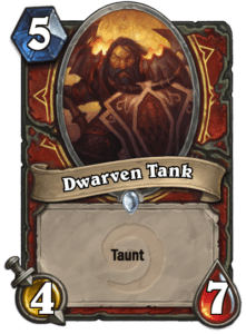 dwarfen tank