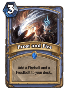 frost and fire