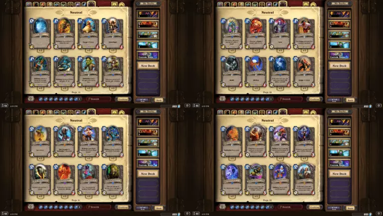 Neutral Classic cards 1