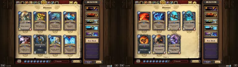 Shaman Class cards