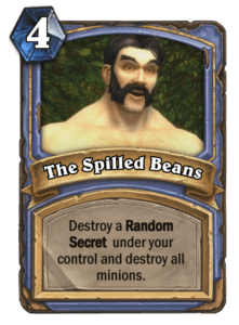 spilled beans