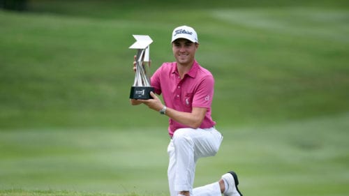 Justin Thomas (Courtesy of Stanley Chou / Getty Images via LATimes.com)