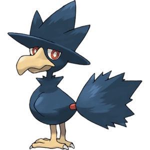 Portrait of Pokémon Murkrow