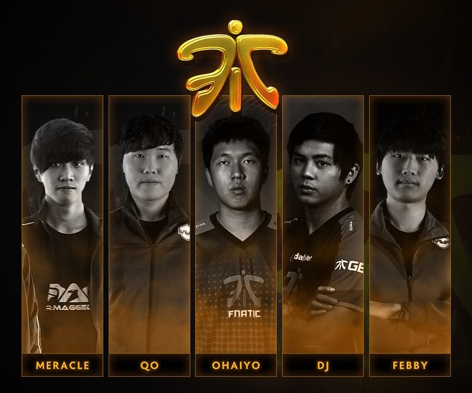 Fnatic's New Roster Announcement