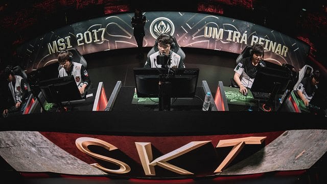 MSI 2017: SKT Faker, Bang, Peanut