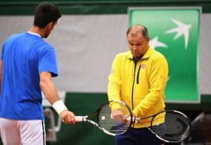 Marián Vajda Novak Djokovic