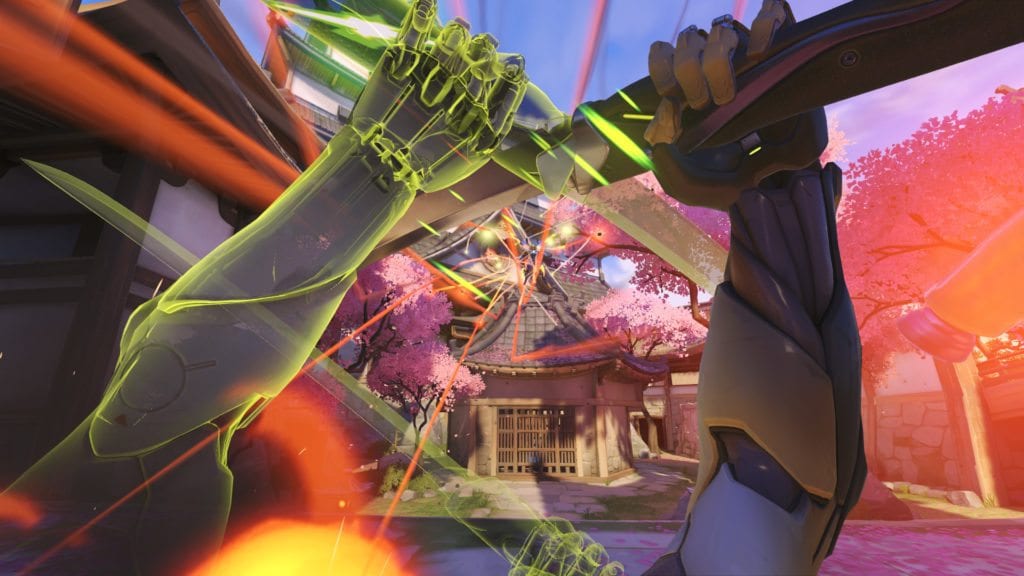 Genji's deflect