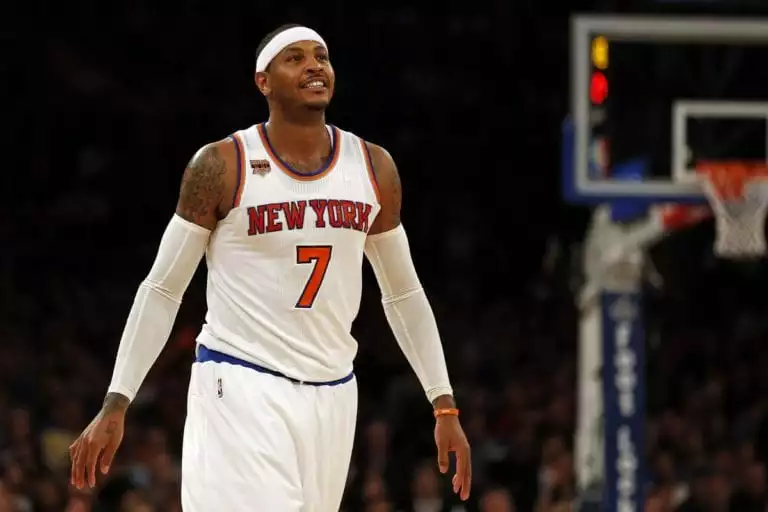 Carmelo Anthony Red Sox release Pablo Sandoval Bartolo Colon retire