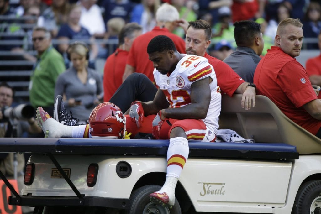 Spencer Ware injury