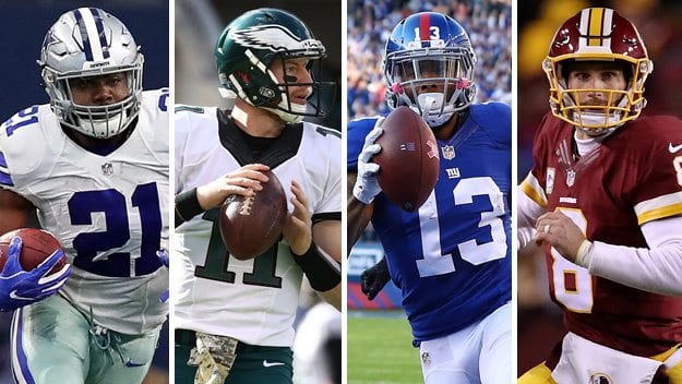 2017 NFC East division