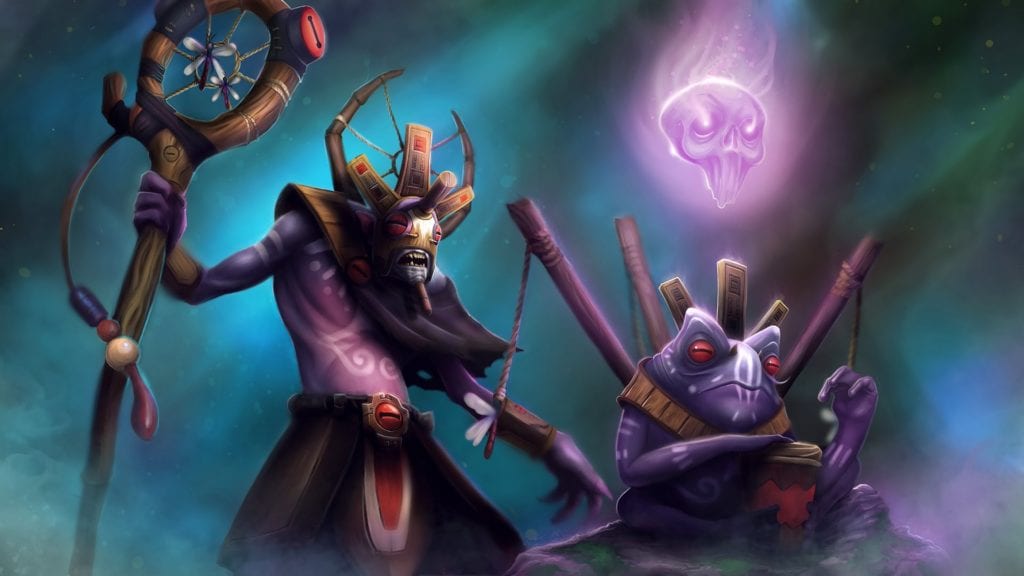 witch doctor, dota 2, support