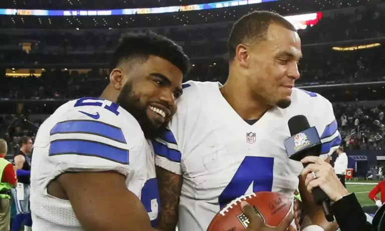 Ezekiel Elliott out
