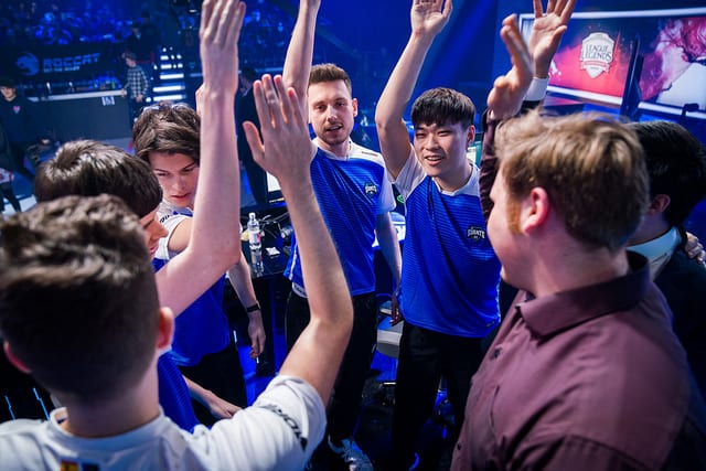 Giants are currently tied for second in the 2018 EU LCS