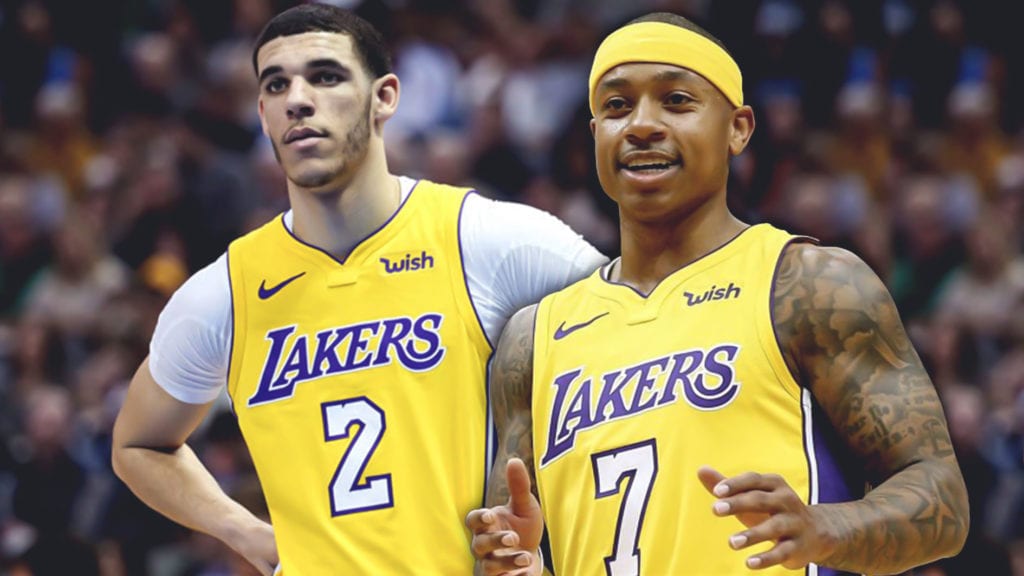 Lonzo Ball Isaiah Thomas