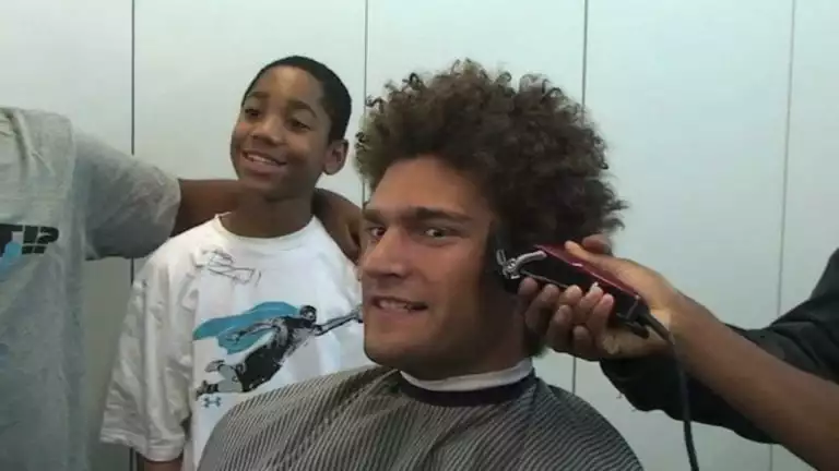 Brook Lopez haircut