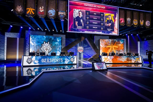 G2 and Fnatic face each other for the first time in the finals for 2018 EU LCS Spring Split