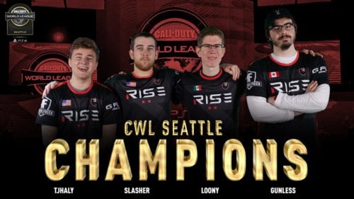 Rise Nation CWL Seattle Champions