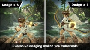 Smash Bros. Ultimate punishes excessive dodging.