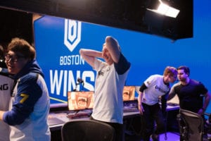 boston uprising stage