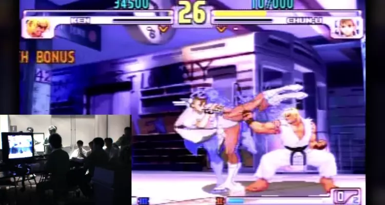 Evo Moment 37 - Ken parries Chun-Li