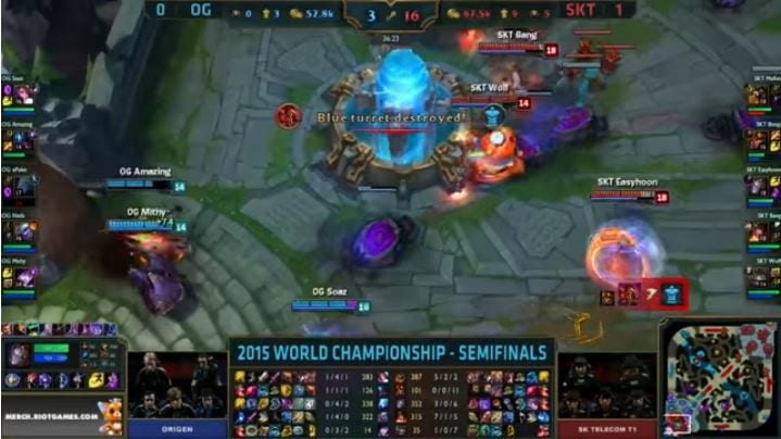 SKT beat Origen at Worlds 2015 because they played more proactive