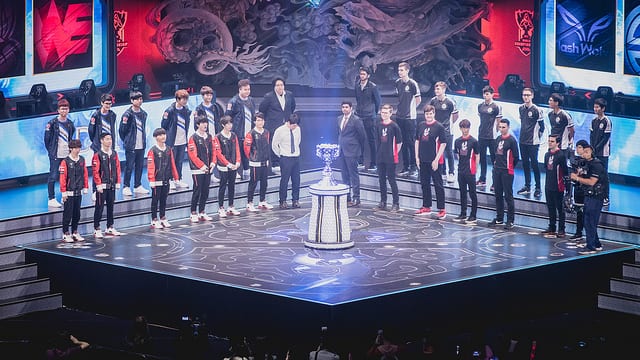 Team WE represented the LPL as third seed at the 2018 World Championship