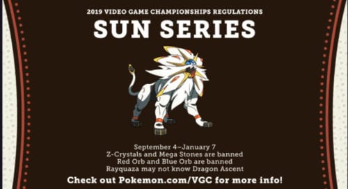 pokemon vgc 2019 sun series