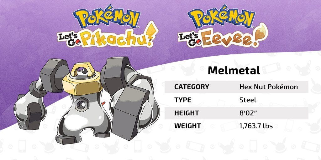 Meltan evolution Melmetal revealed