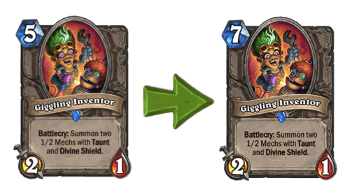 Hearthstone new card nerfs