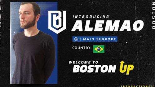 alemao Signed to Boston Uprising