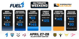 Dallas Fuel Ultimate Weekend, All You Need to Know
