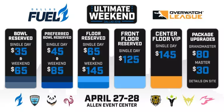 Dallas Fuel Ultimate Weekend, All You Need to Know