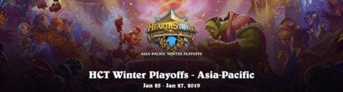 2019 HCT Asia-Pacific Winter Playoffs Preview