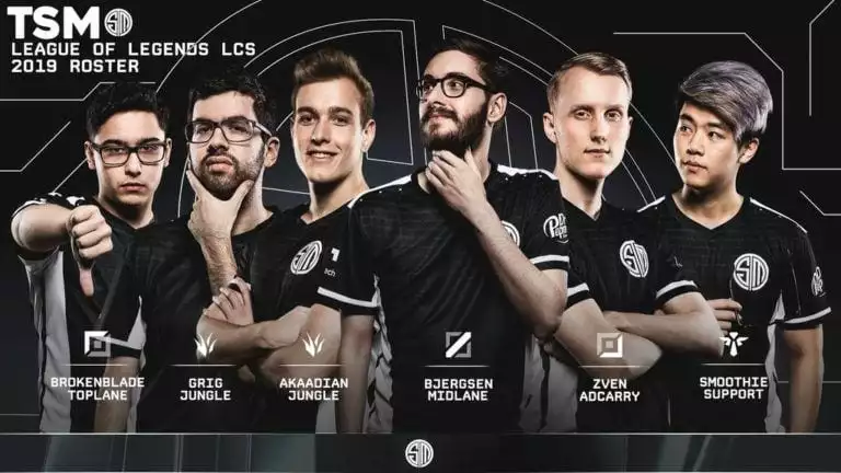 TSM added Broken Blade and Smoothie for 2019