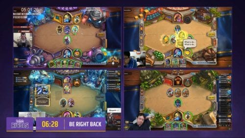 Twitch Rivals Hearthstone Arena