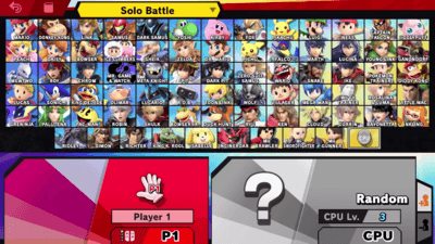 super smash bros characters