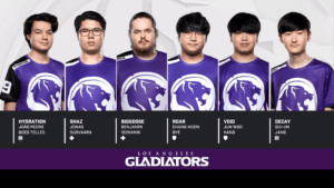 Los Angeles Gladiators Player Ratings