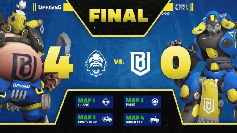 Boston Uprising vs Vancouver Titans
