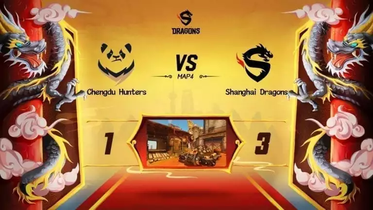 Chengdu Hunters vs Shanghai Dragons