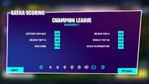 Competitive Development Updates for Fortnite