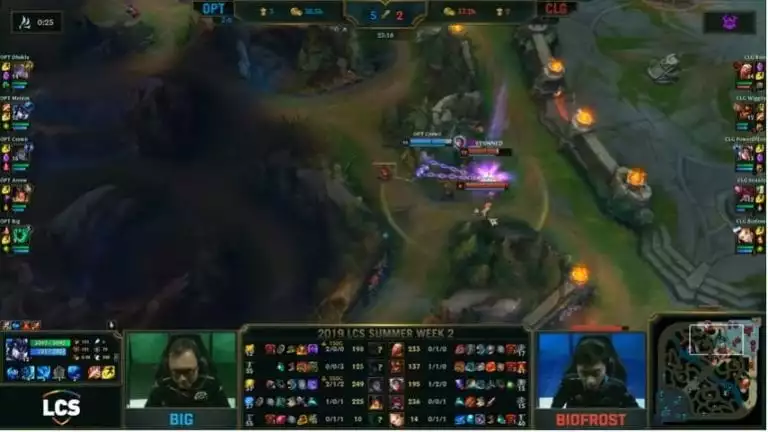 OpTic kept CLG out of their own red side jungle.