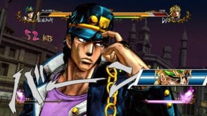 Jojo's Bizarre Adventure Allstar Battle was an anime fighter releashed in 2013 exclusivly on the Playstation 3